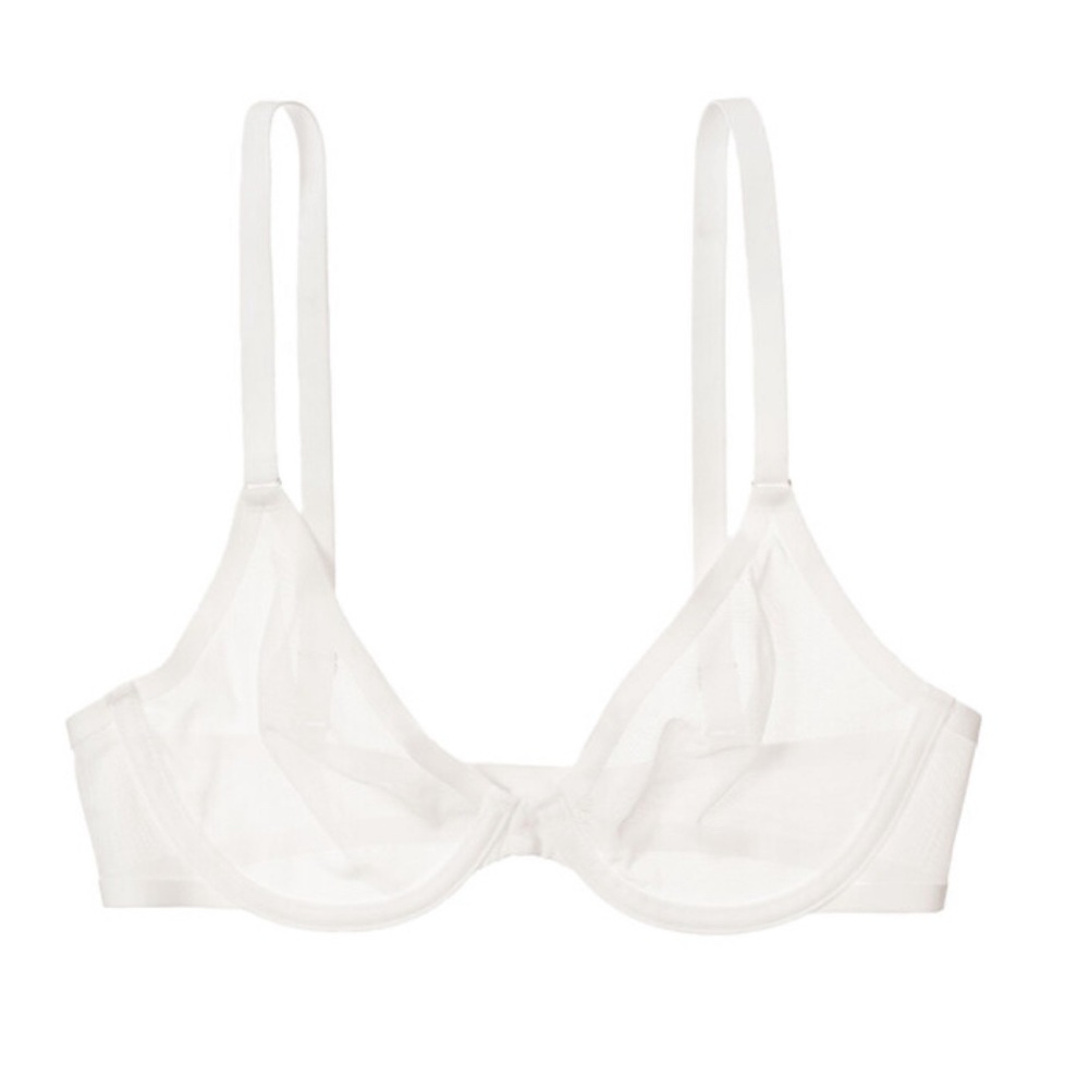 CUUP The Plunge Mesh Bra NEW